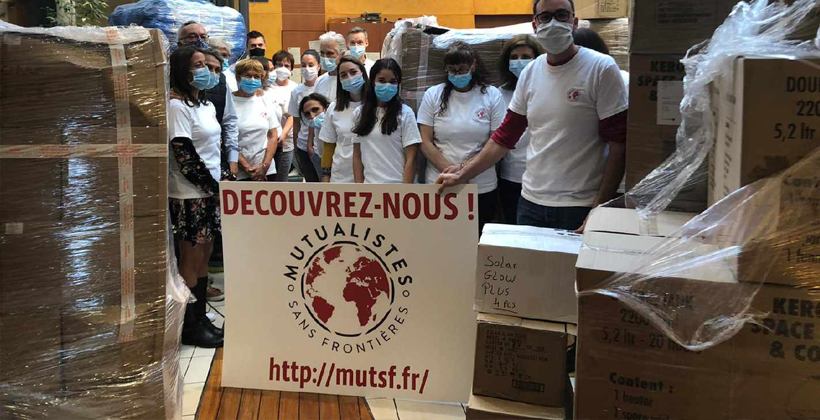 [#TempeteAlex] Afin de venir en aide aux habitants de la vallée de la Roya, notre ONG <a href="/MUTSF_/">Mutualistes Sans Frontières Solidarité</a> se mobilise pour organiser la collecte et l’envoi de dispositifs médicaux et de produits de première nécessité. #VYV3