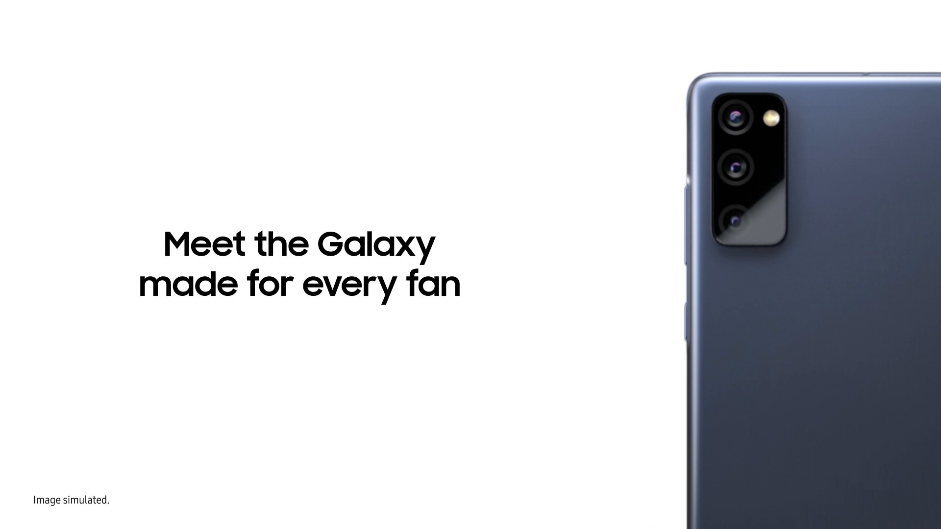 Samsung India On Twitter: The #Galaxys20fe Is #Madeforfans Like You.  Here's Our Tribute To You And Your Fellow Fans Who Keep The Fandom Alive.  Own Now At ₹49999. Get Additional Benefits Up