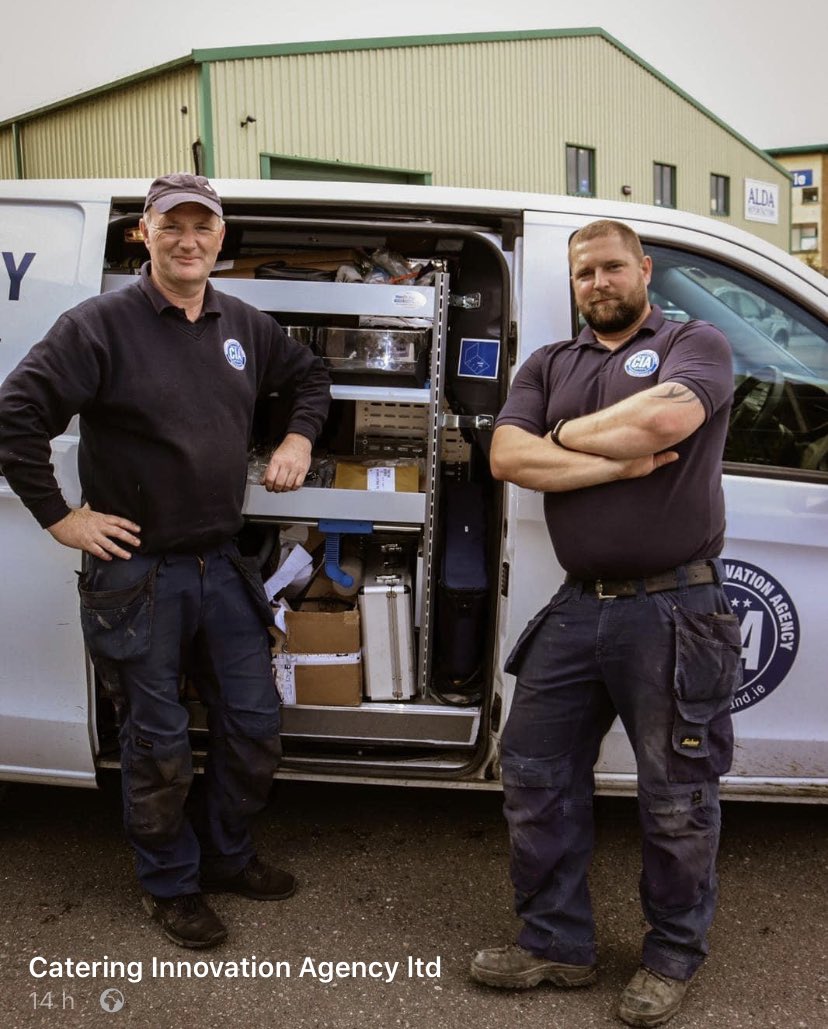 Beautiful new twin PALUX TNS oven installation at Supervalu Blessington