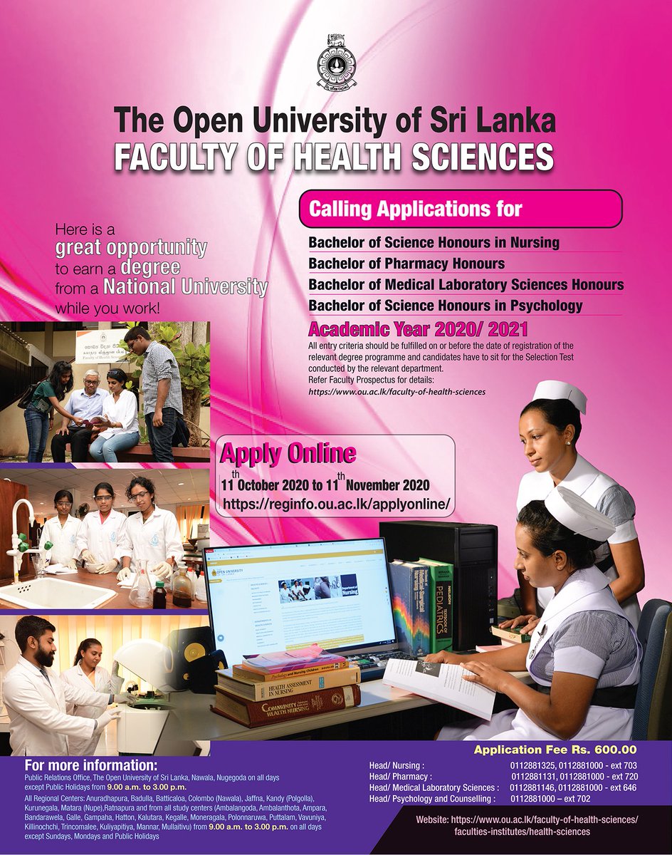 The Open University of Sri Lanka (@ouaclk) on Twitter photo 