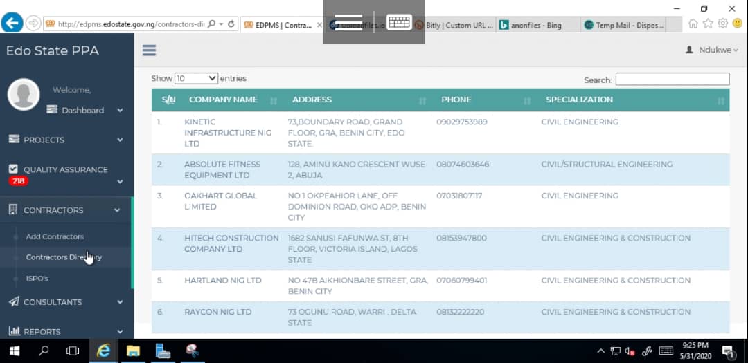 Anonymous to Edo government: "You got paid for this contracts but never delivered the job, received billions but spent nothing"