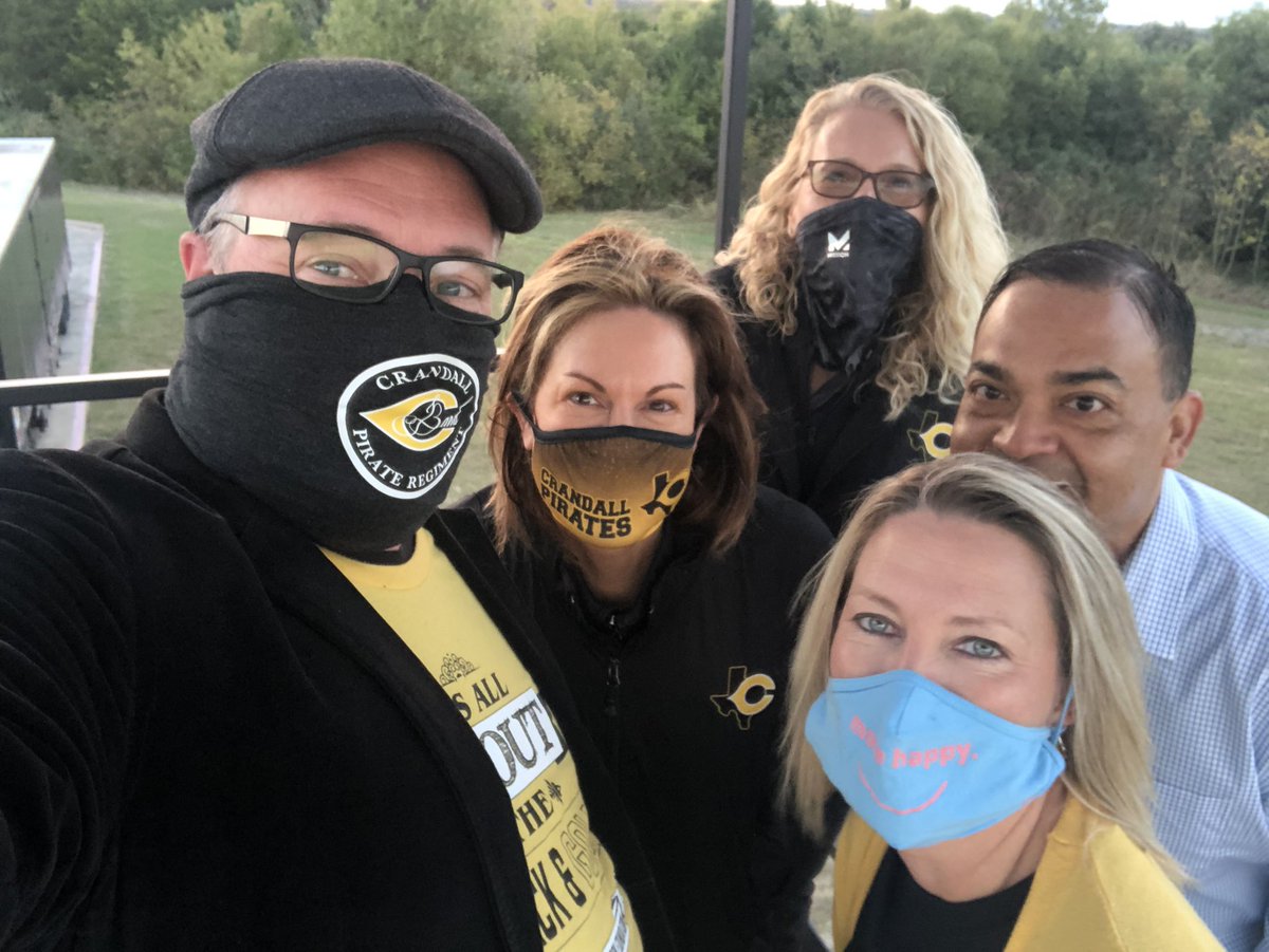 Special guests in the tower today! Thank you so much for your support of our program! <a href="/OfficialCISD/">Crandall ISD</a> <a href="/CrandallHS/">CrandallHS</a> <a href="/CrandallBand/">Crandall Pirate Band</a>