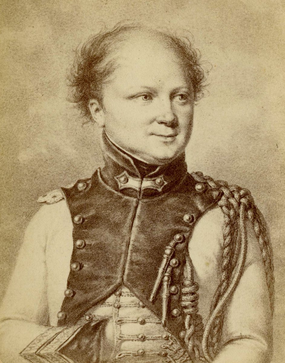 Portrait du général Dupuy, en buste. Miniature de Jean-Baptiste Isabey - Mairie de Toulouse, Archives municipales, 1Fi9799 (détail).