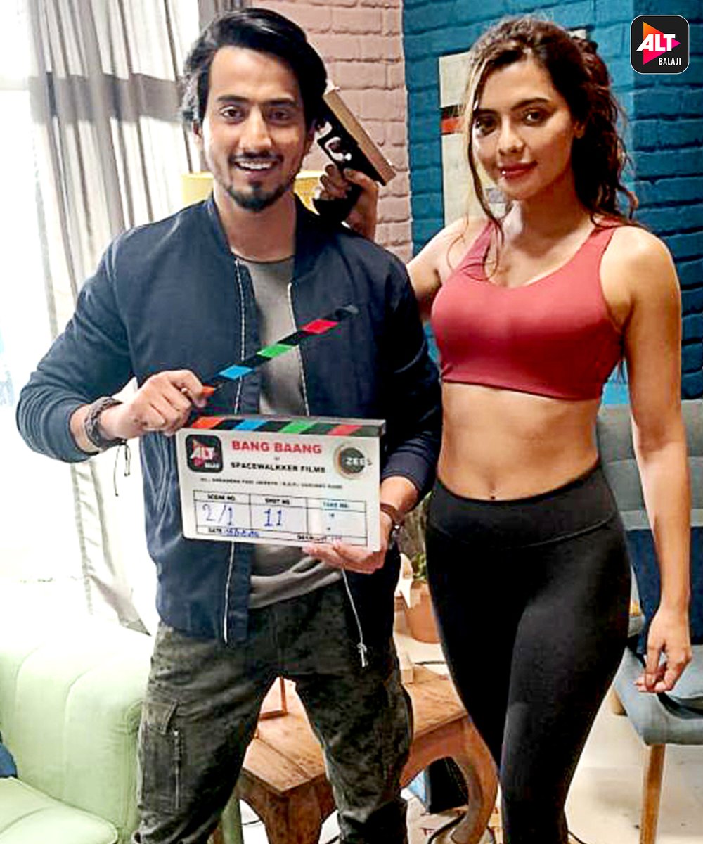 And the action begins....Shoot starts for the most awaited action thriller of the year #BangBaang with @Mr_Faisu_07 and @ruhisingh11๐ฅ
Stay tuned to #ALTBalaji for more updates.
@ektarkapoor @TweetBaljit @ZEE5Shows @269cd3f5a1424db @thatsshreyaa @gaasawant @JairathAmit https://t.co/vvyhXlKUjD
