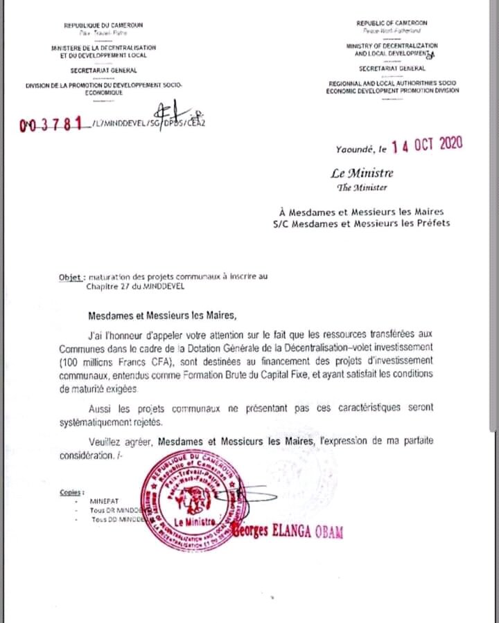 AngeloToueli's tweet photo. Le Président @Paul_BIYA n'a jamais voulu de la démocratie, de cette décentralisation. Depuis 23ans il a fallu 3000 morts pour avoir ce code général des CTD. 
"ils ont donné la chèvre et tiennent fort la corde" : la politique du faire-semblant. Aucun souci du developpement local. https://t.co/vk5JihiJT2