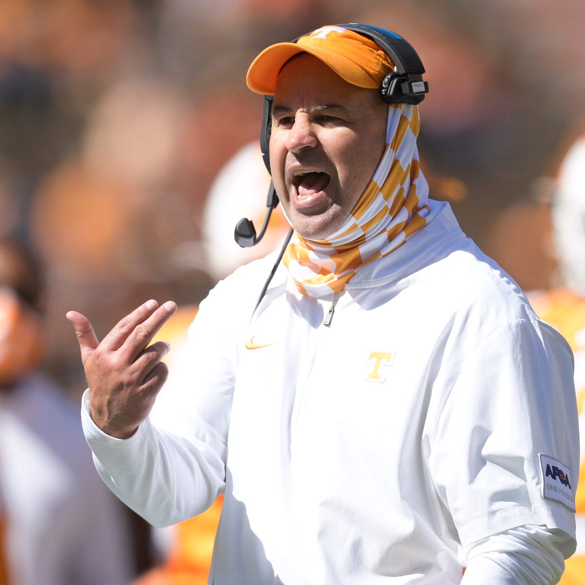 GeneralRNeyland's tweet photo. I get that he doesn’t want to wear a Gator. No one in the right mind does. But he does know it’s actually a gaiter, right? https://t.co/llbYOKUjCa