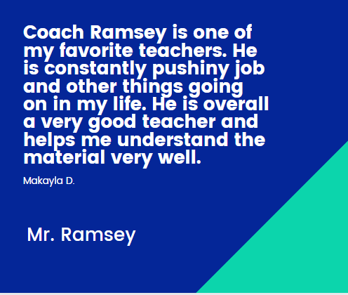 NHS Staff Rockstar shout out goes to Mr. Ramsey! Thanks  students and parents for recognizing our staff's efforts. If you'd like to shout out to one of our staff members, p, lease stop by the main page of our website! #NHSstaffRockStar #BeTheLight