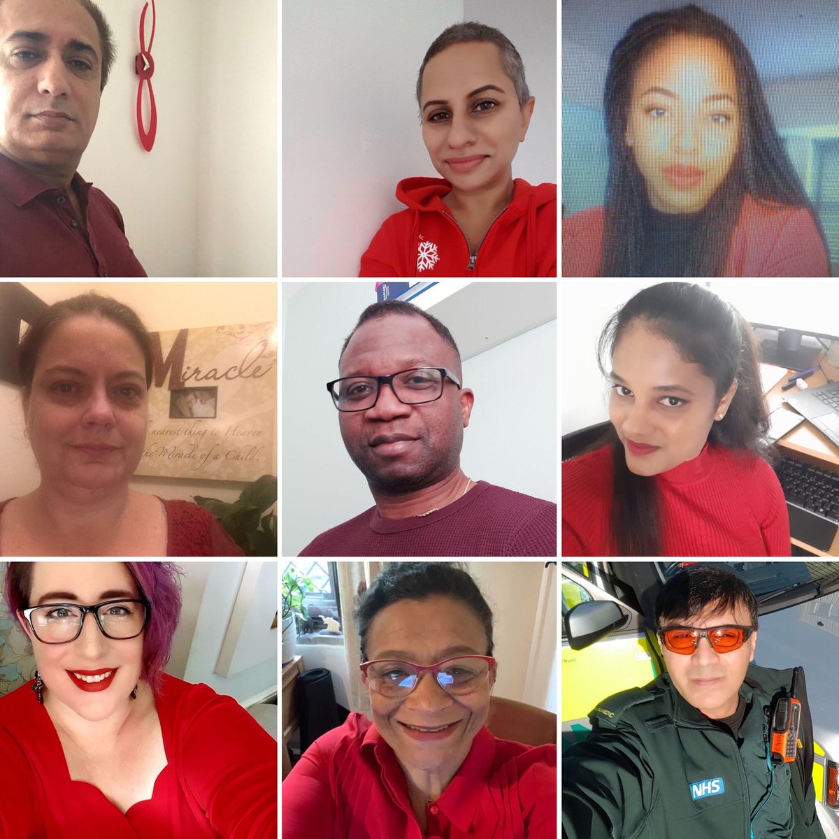 @SECAmbulance and members of our Aspire #StaffNetwork showing their commitment to #StampOutRacism  today, tomorrow and everyday!

#WRD20 #RedAgainstRacism