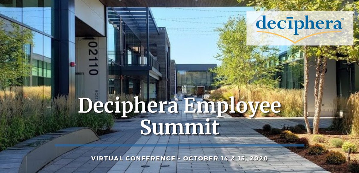 Deciphera's tweet photo. This week we hosted the Deciphera Employee Summit to celebrate our recent successes and bring our community together. It was so good to see everyone! #TheDecipheraDifference https://t.co/JUShantAl7
