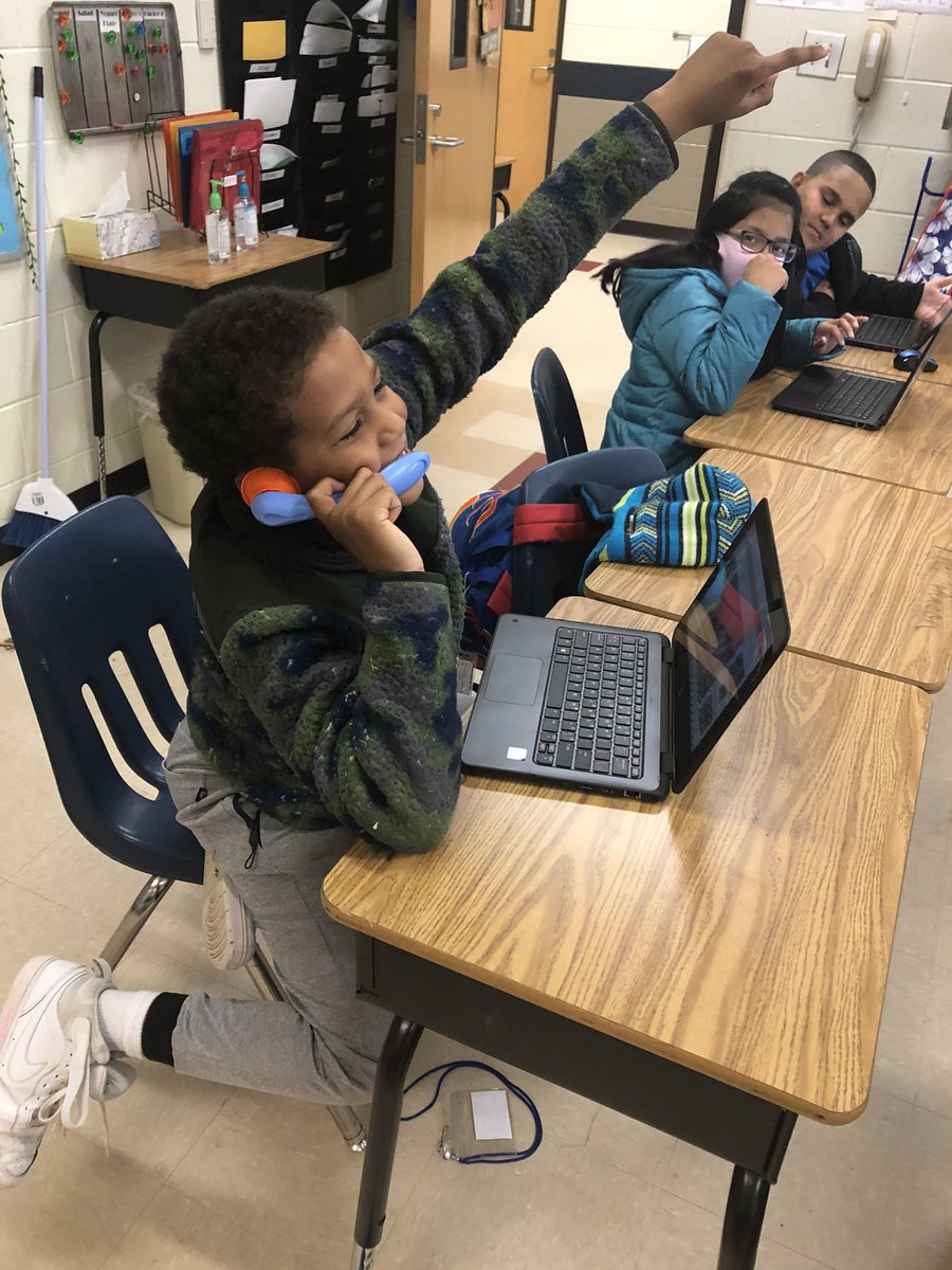 Part of the writing cycle is self-reflection during the editing phase. These “self-phones” are a great tool to read aloud and catch the tricky words and phrases that need to be changed! <a href="/CherokeeSchools/">Cherokee Co. Schools</a> <a href="/knox_mcintosh/">Jennifer McIntosh</a> <a href="/KnoxESKnights/">Knox ES Knights</a>