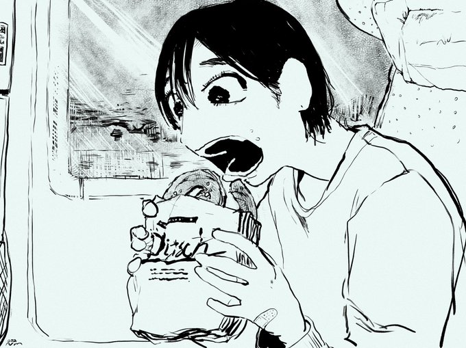 「けっこう寝てるしわりと食べてるしもうすぐかえるよ」 