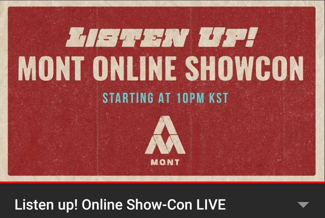 LoveMontBR's tweet photo. 💥 #LISTENUP #ShowCon 💥
▪︎ SHOW-CON will start in 30 minutes! ▪︎
Check the access link sent to your email ( you must have purchased the ticket) ARE YOU READY, MINT?
@MontOfficial #MONT #몬트 #LISTENUPSHOWCON https://t.co/cnxPEYRfS3