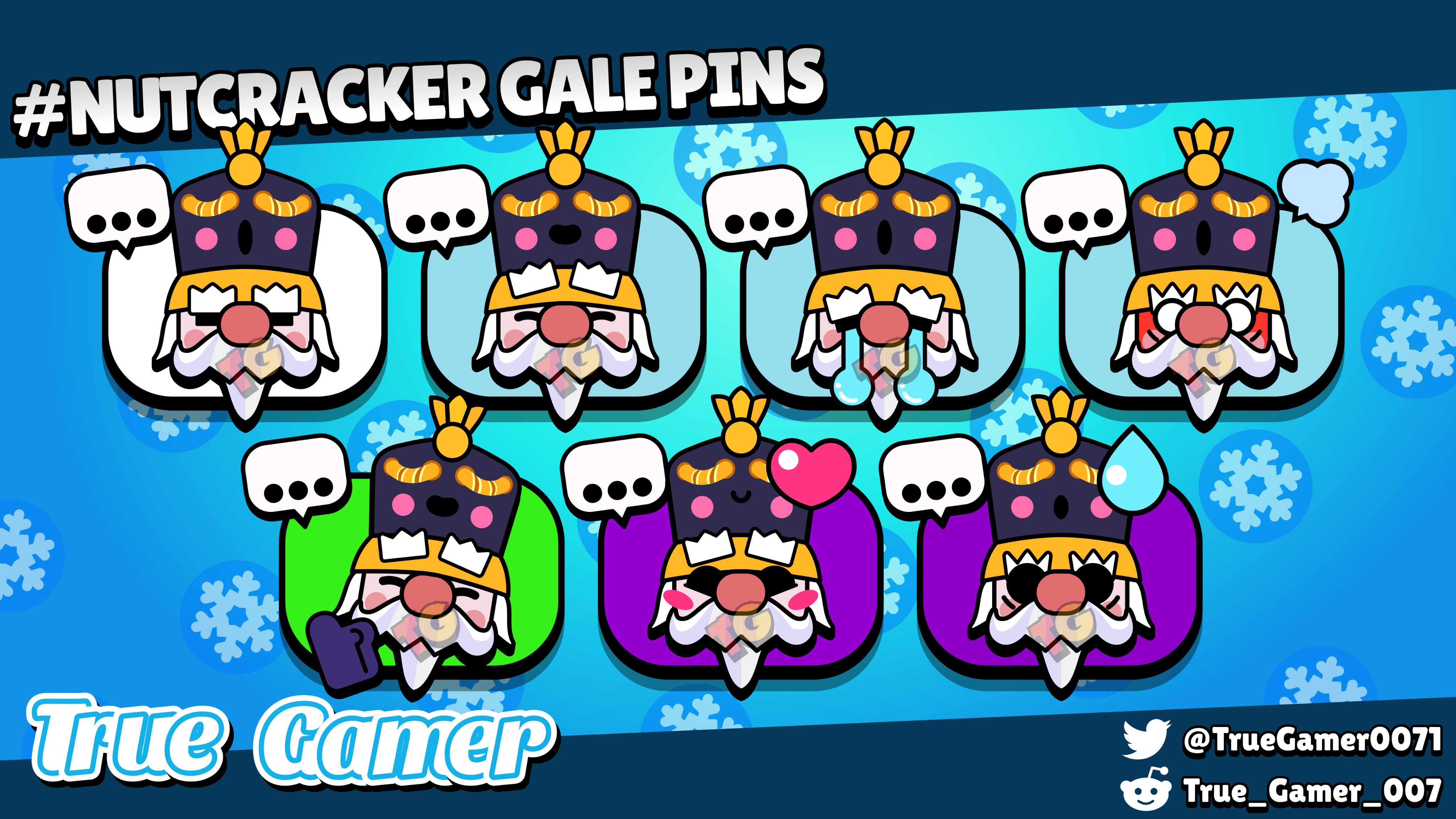 Truegamer007 On Twitter Brawlstars Brawlerpins Nutcrackergale Never Too Old Be A Bit Bold Nutcracker Gale Pins Hype For The Brawl O Ween Update Yt Making Nutcracker Gale Pins Timelapse Brawlidays Supercell Make Conte - brawl stars new conte