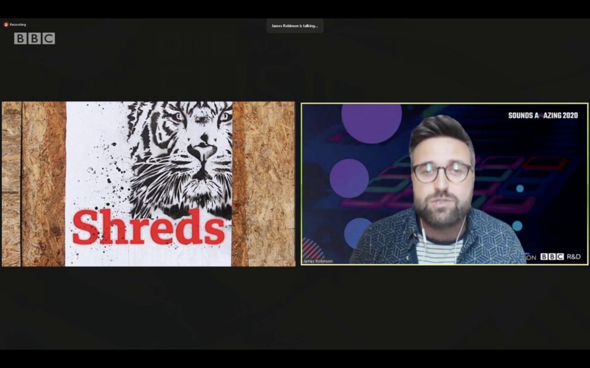 So many of my favourite audio moments of the last year have been featured in #soundsamazing2020 and Shreds is right up there. Such an amazing story, told so well. bbc.co.uk/programmes/p07…