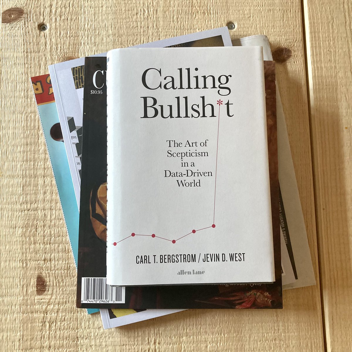 The latest episode of the <a href="/radicalscipod/">Radical Science</a> featuring <a href="/CT_Bergstrom/">Carl T. Bergstrom</a> &amp; <a href="/jevinwest/">@jevinwest</a> is out now!

All about their book Calling Bullshit: The Art of Scepticism in a Data-Driven World. 📈🤦‍♂️

open.spotify.com/episode/2nI7Es…