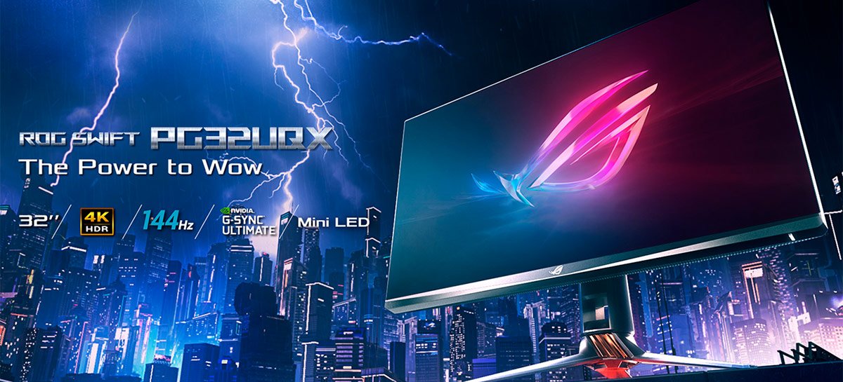 Adrenaline's tweet image. Monitor Asus PG32UQX 4K aparece em loja chinesa com 144Hz e tecnologia mini-LED #asuspg32uqx #asusrogswift #pg32uqx #monitor #monitorgamer #monitormini-led #4k #monitor4k #144hz #monitorde144hz #mini-led dlvr.it/RjkMw2
