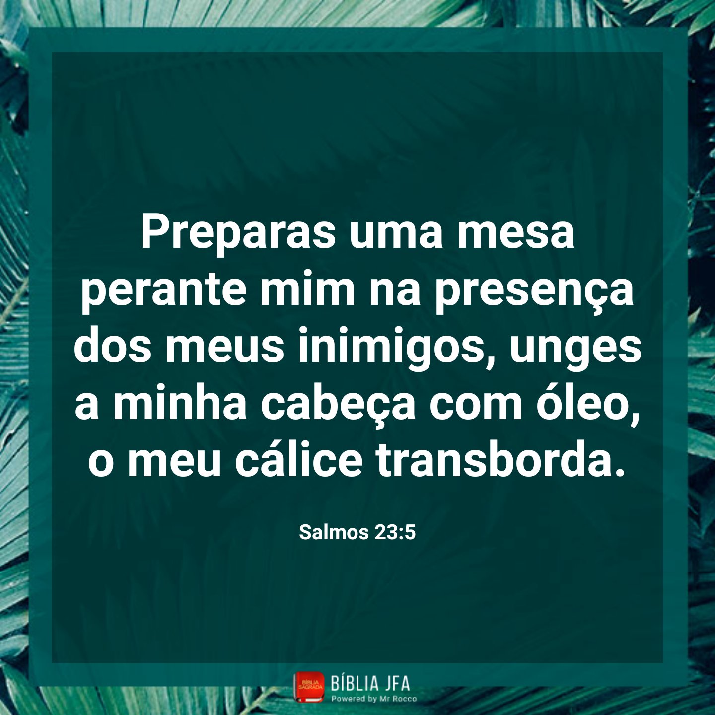 Salmo 23:5 - Bíblia