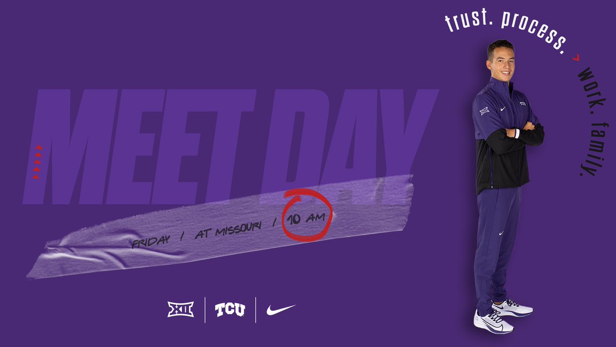 It’s been a long road, but today’s the day‼️

#GoFrogs | #TPWF