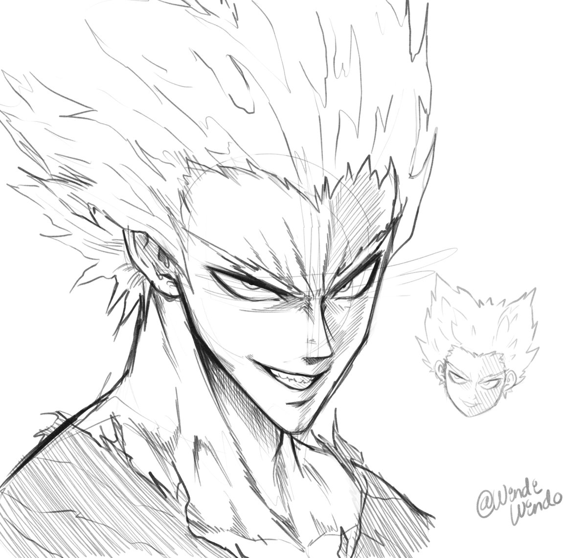 windiwindo's tweet photo. I draw this dude a lot.

#OnePunchMan https://t.co/WEgWbgaIng