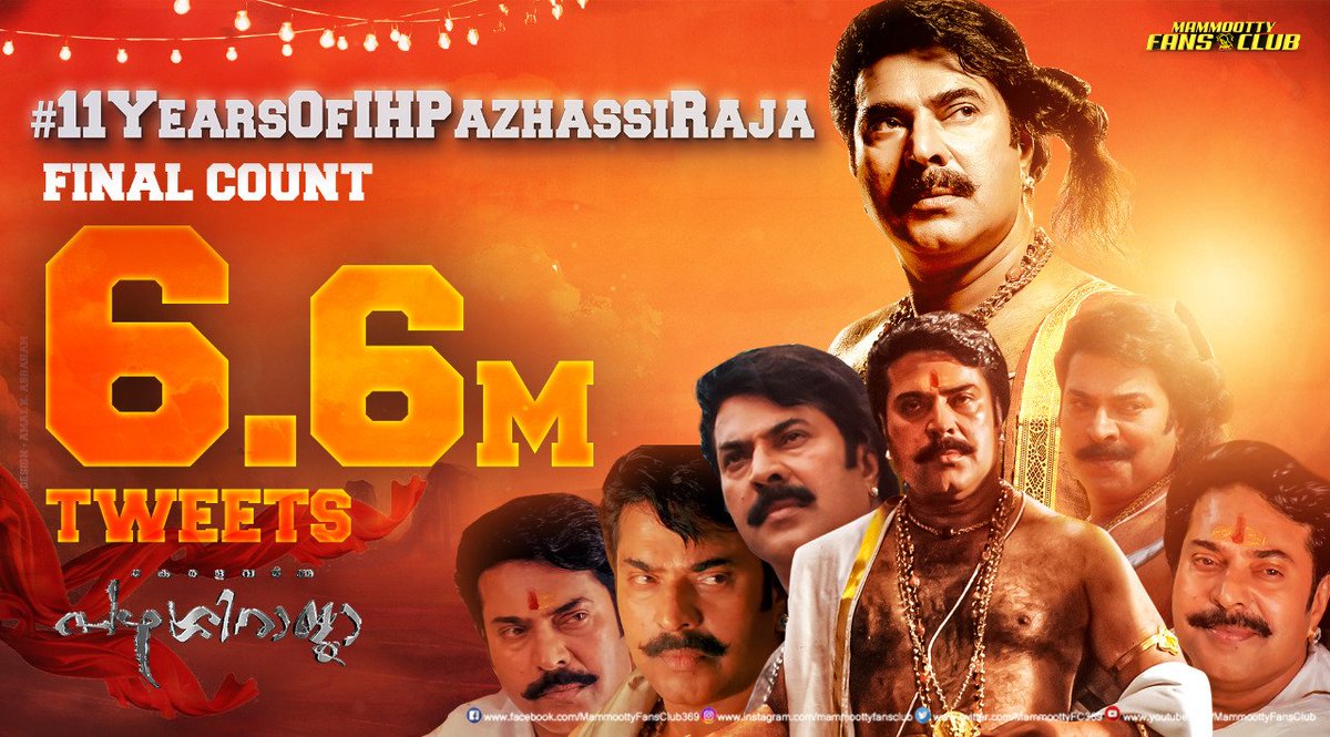 mfwaikerala's tweet image. 16.8K authors for #11YearsOfIHPazhassiRaja 😊🔥

Once again, Thank you all ❤️

#Pazhassiraja @mammukka