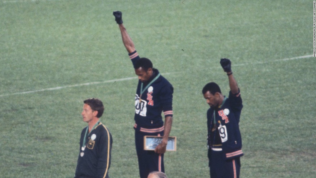 I wrote a book with Dr. John Carlos and he has 1,000 epic stories. But my favorite John Carlos line might be when he said, "I was going to raise my fist no matter where I was. If I had been home in Harlem, I would have raised it in Harlem. I just happened to be at the Olympics."