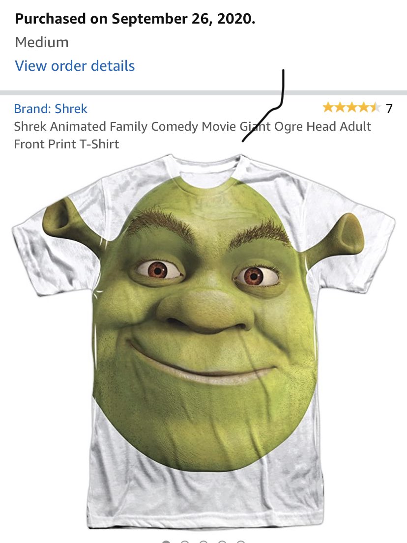 Gabb_Kain's tweet photo. what I ordered vs. what I got 
-it gives me an ogre belly, I’m hurt 😭 https://t.co/RAbOXZQxGQ