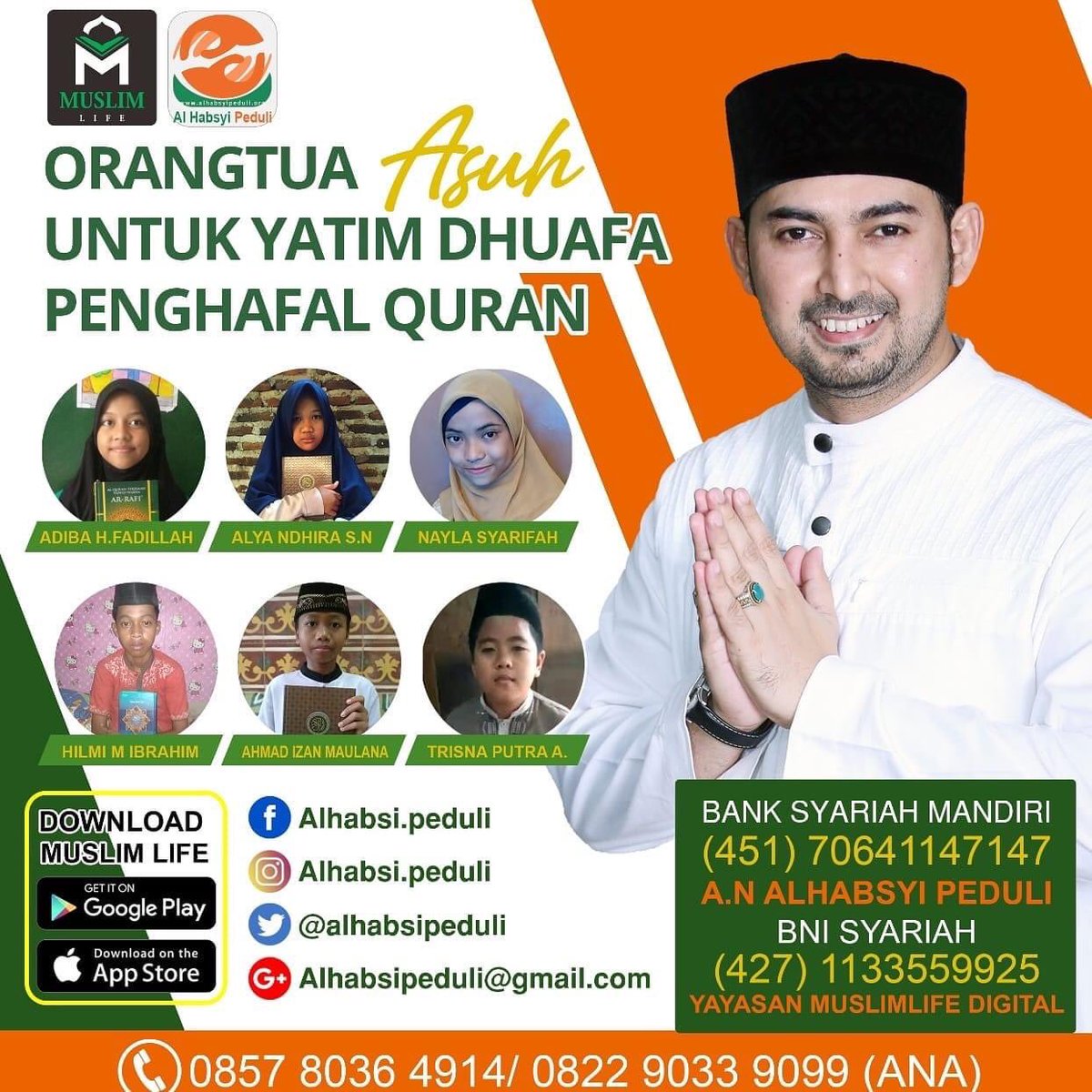 M_Harry_Naldi's tweet photo. Mau ikut donasi buat Adik adik yatim dhuafa penghafal Qur’an? https://t.co/1yNuLQOlLm