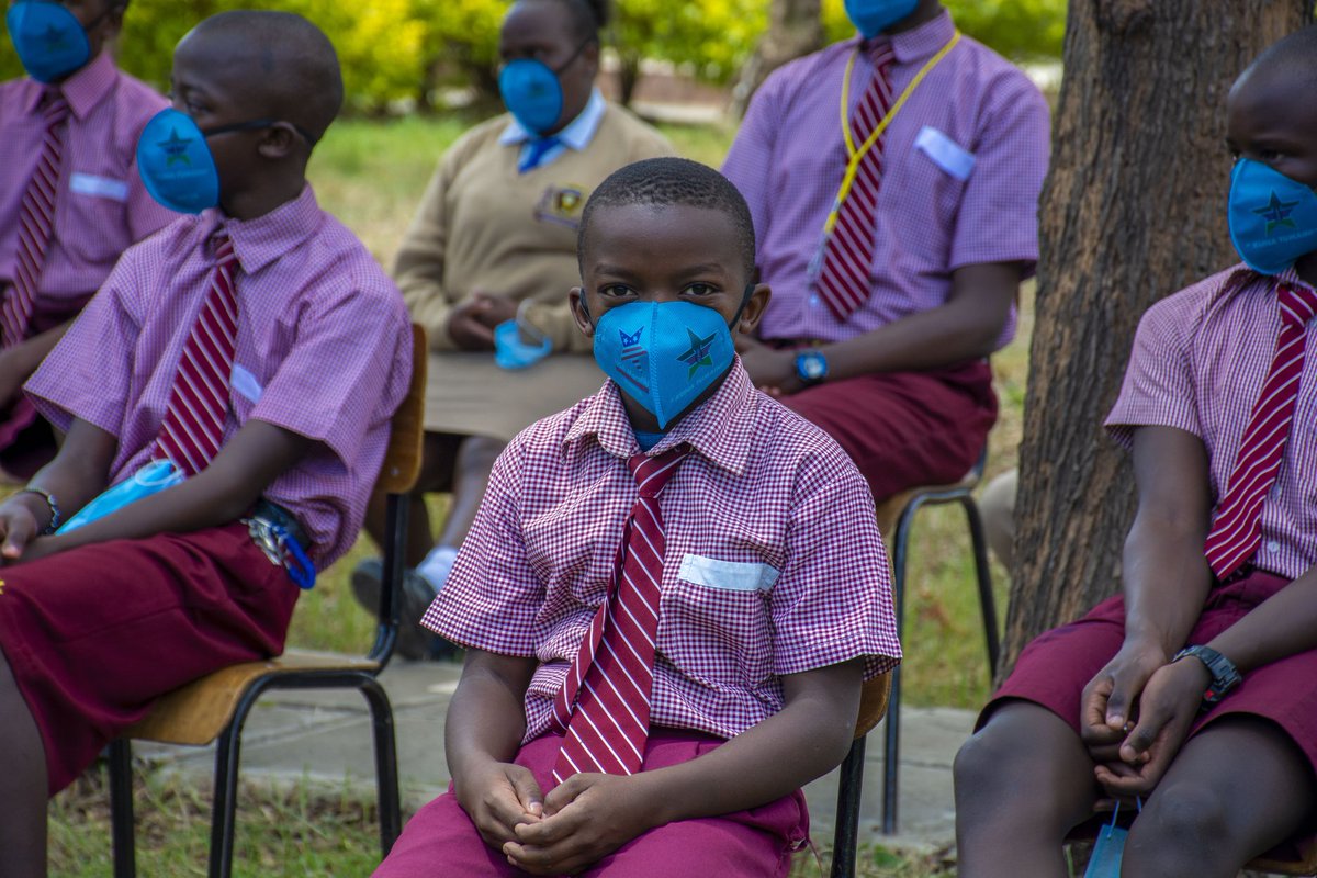 Earlier today the DIG APS Mr. Noor Gabow paid a courtesy call at the Utawala Academy in Embakasi, to inspect the #COVID19 measures that had been put in place as the students resumed classes.