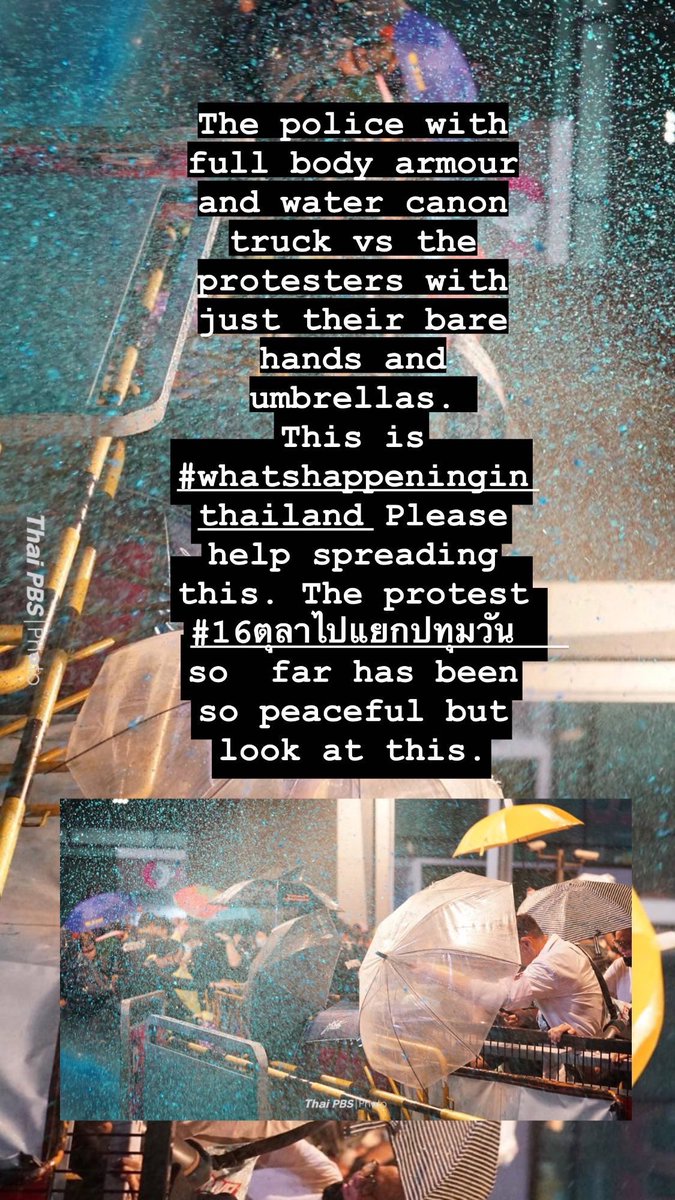 whereismoment11's tweet image. บังคับรีให้คนต่างชาติรู้ค่ะ #16ตุลาไปแยกปทุมวัน