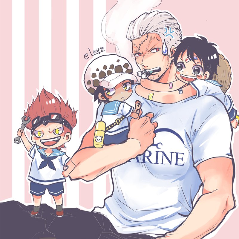 Daddy Day Care ルフィ ロー キッド スモーカー L E A F のイラスト Daddy Day Care ルフィ ロー キッド スモーカー L E A F のイラスト
