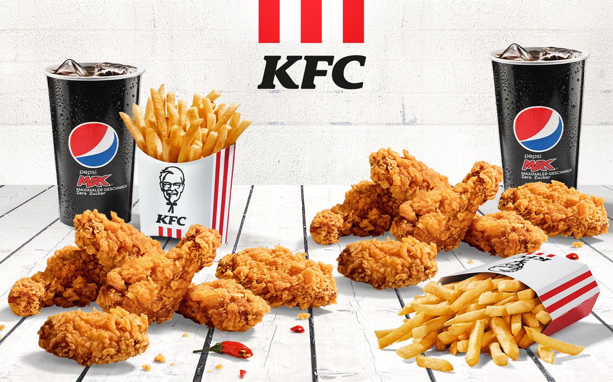 get2card's tweet image. NEU bei uns: KFC - Ausgewählte Menüs 2for1 - 7 Filialen sind get2-Partner (siehe Angebots-Link) get2card.de/angebot/10422-… (Foto: ©KFC)  #KFC #chickenwings #burger #fastfood