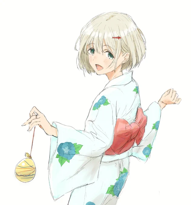 たまにはノクチル以外も描こうと思ったらあさひを描いていたので 