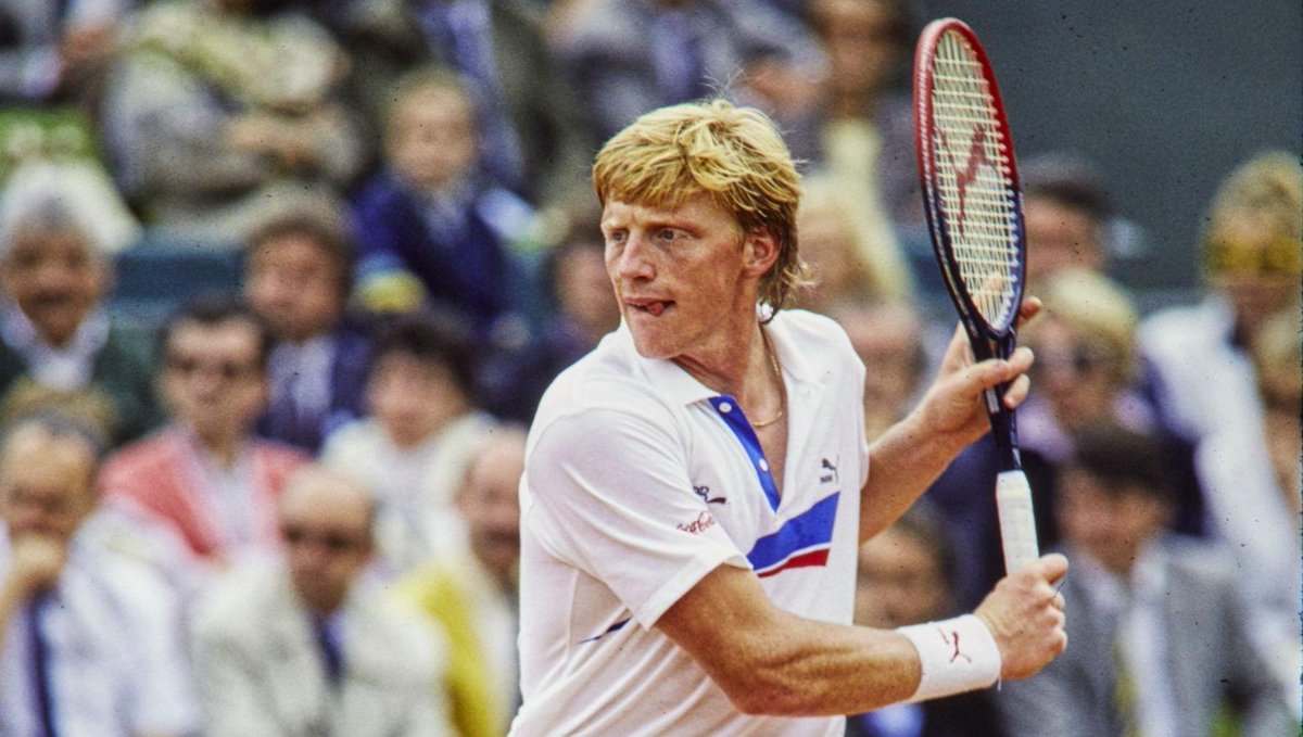 Boris "Boom Boom" BeckerBecker had attempted 37 nonclay slams, 7 fewer than Nadal. In these attempts, Becker had won a title less (6), reached 5 fewer finals (10), 6 fewer semifinals (15), and 9 fewer quarterfinals (19), for a win rate of 81.5% (Nadal, 83.1%).