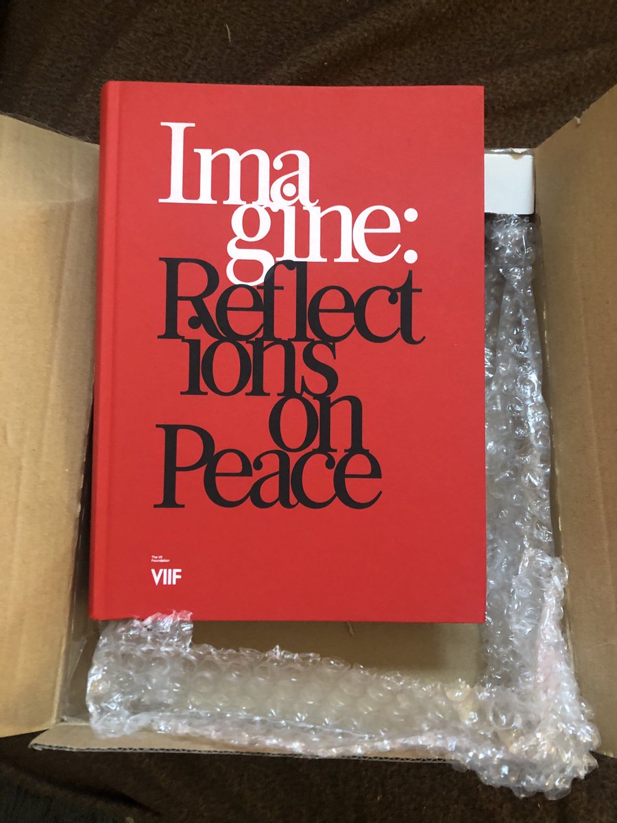 crowdsourcing's tweet photo. Ahhh... the unboxing of a long awaited book. In this case, fotogs and writers from the great @VIIphoto on the rarest commodity: peace. https://t.co/NaFPYgDVsg
