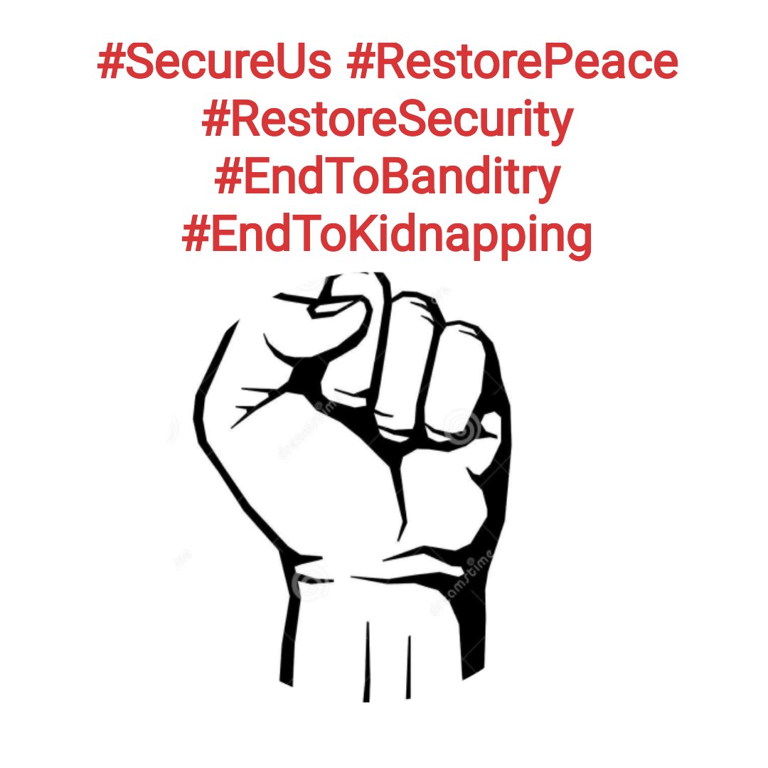 Realoilsheikh's tweet photo. All we are calling for, all we are saying is:
#SecureNorth #RestorePeace #EndToBanditry #EndToKidnapping
@MBuhari
@PoliceNG @elrufai @GovernorMasari @GovAbuBello @DrIsaPantami
Enough of the negligence to our lives. Sit up to your responsibilities.
NOW! https://t.co/EGoFtlSIoH
