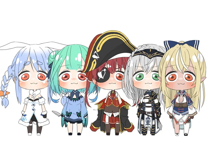 二期生、三期生が折角揃ったということでヘッダー用にまとめてみました!
よかったら是非使ってみてください✨ 