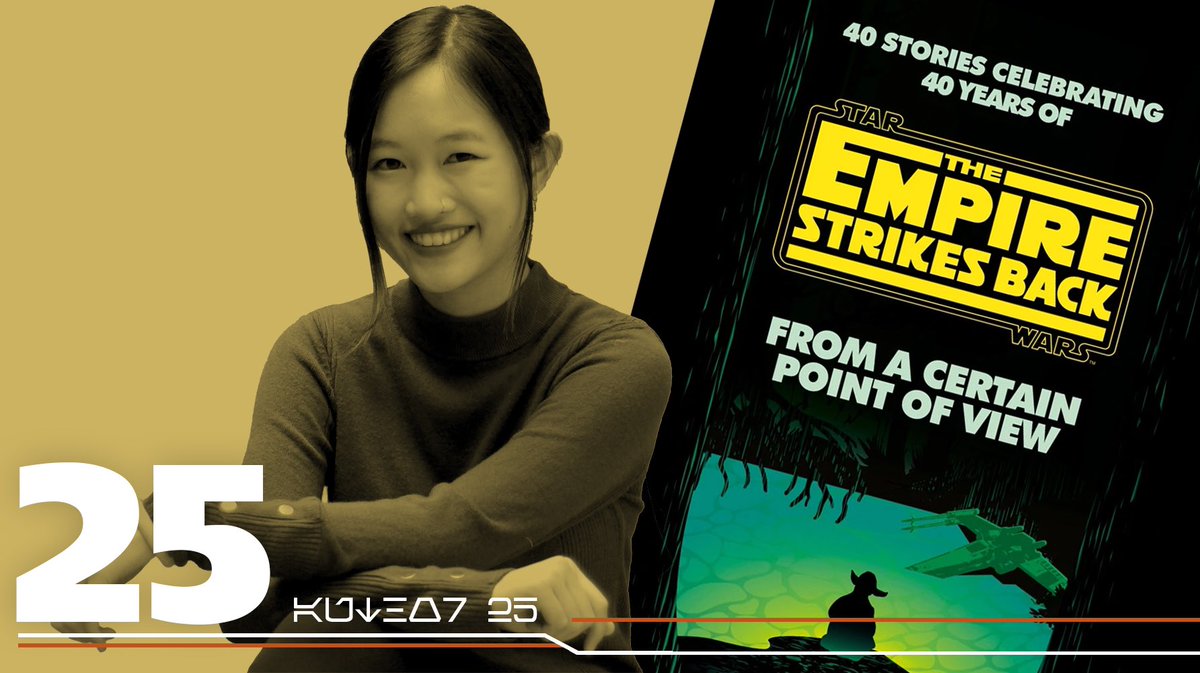 Another new  #StarWars author has joined the  #FromaCertainPOVStrikesBack lineup!  @kuangrf has written several books, including novels in the popular The Poppy War series.