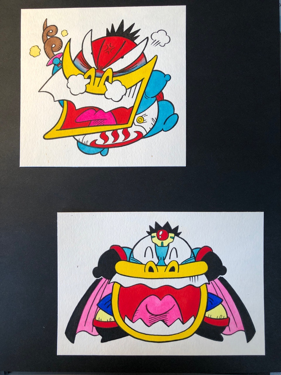 御童カズヒコ 昔描いたイラストやカットの第15弾 温泉ガッパドンバ カパランテ伝説 1990 92年 デラックスボンボン 本誌で描いてたドンバを使ってrpg風に描いたもの アイテム 温泉のオムツはかなりお気に入りだったｗ 紙の単行本では最終話未