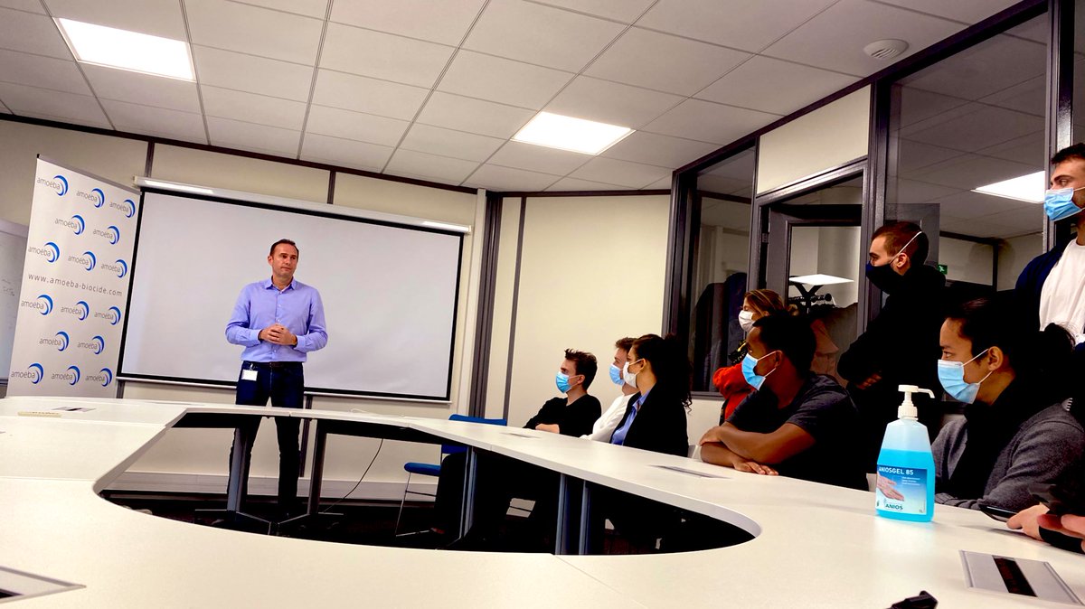 En visite avec <a href="/IRIIG_Lyon/">IRIIG - School for Business & Innovation</a> chez <a href="/AmoebaNature/">Amoéba</a>. Une entreprise qui recrute uniquement sur le savoir-être ! Ah bon entendeur...🚀
