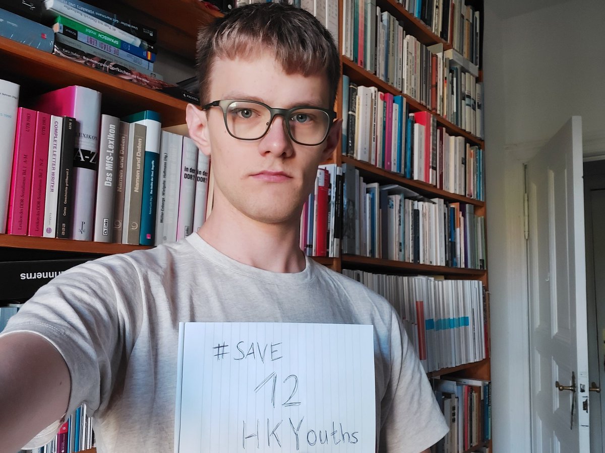 DavidJRMissal's tweet photo. We call for the immediate release of the 12 Hongkong youths imprisoned by the Chinese authorities. 

@Ray_WongHKI invited me, please also join the campaign by posting a picture of #Save12HKyouths and tag 3 friends.

@AMFChina @SsamanMardi @crehage https://t.co/DMmIN37Rso