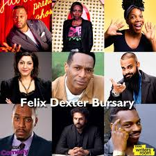 I know he'd be chuffed that the BBC have a Felix Dexter Bursary Award, and he'd have been delighted with the choice of  @athenakugblenu One theme keeps cropping up in this thread:  #BlackHistoryMonth   is as much about the future as the past.  #BlackWritersAndComedyPerformers 4/4