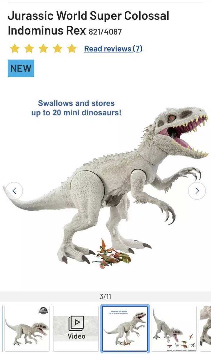 super colossal t rex sainsburys