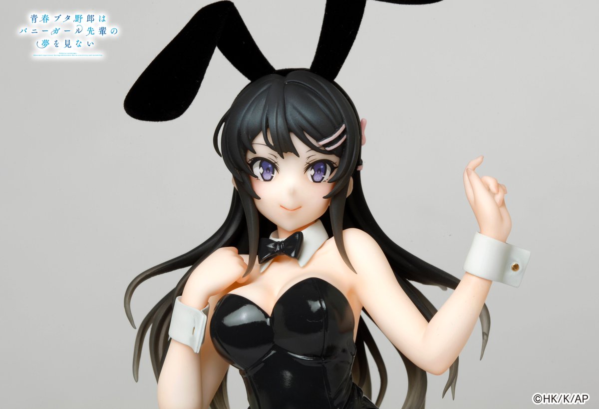 タイトートイズ 速報 青春ブタ野郎はバニーガール先輩の夢を見ない より 桜島麻衣 がバニー衣装でプライズフィギュア化決定 にっこり微笑む麻衣さんが美しい 耳と尻尾はふわふわ素材を使用した豪華仕様 クリアの髪と艶のある衣装 タイトートイズ 速報 青春ブタ野郎はバニーガール先輩の夢を見ない より 桜島麻衣 がバニー衣装でプライズフィギュア化決定 にっこり微笑む麻衣さんが美しい 耳と尻尾はふわふわ素材を使用した豪華仕様 クリアの髪と艶のある衣装
