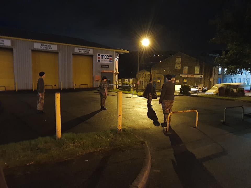 It was brilliant to see the Royal Marine Cadets out yesterday evening! It was cold but they enjoyed being back at the unit doing some training.  I look foward to seeing the rest of the cadets back at the unit.

PO Joyce