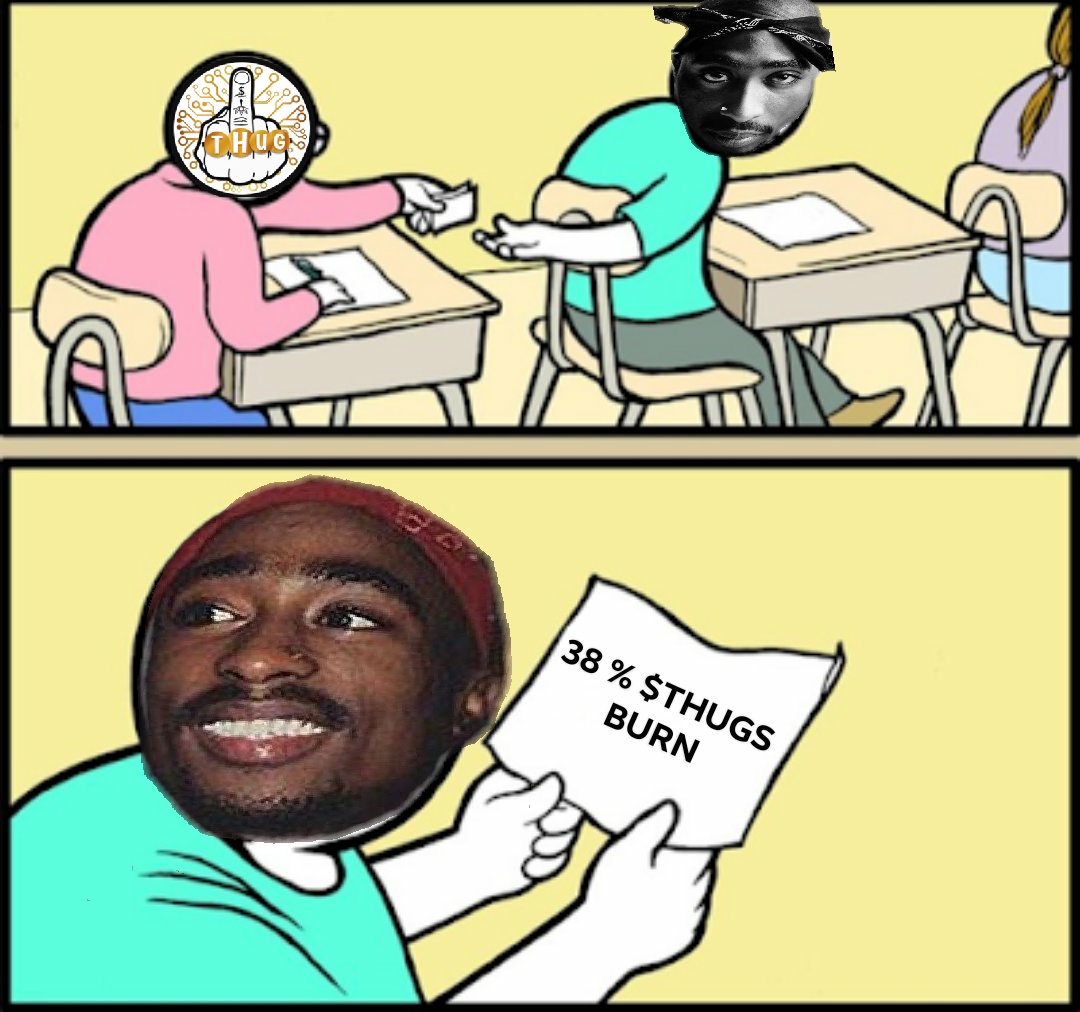 SajuUzumaki's tweet photo. #ThugsSub1MMsupply $THUGS
 Yo, Here's some #meme i create for 
Thugs supply meme contest. 
@ThugsFinance https://t.co/m3OaOtLcfS