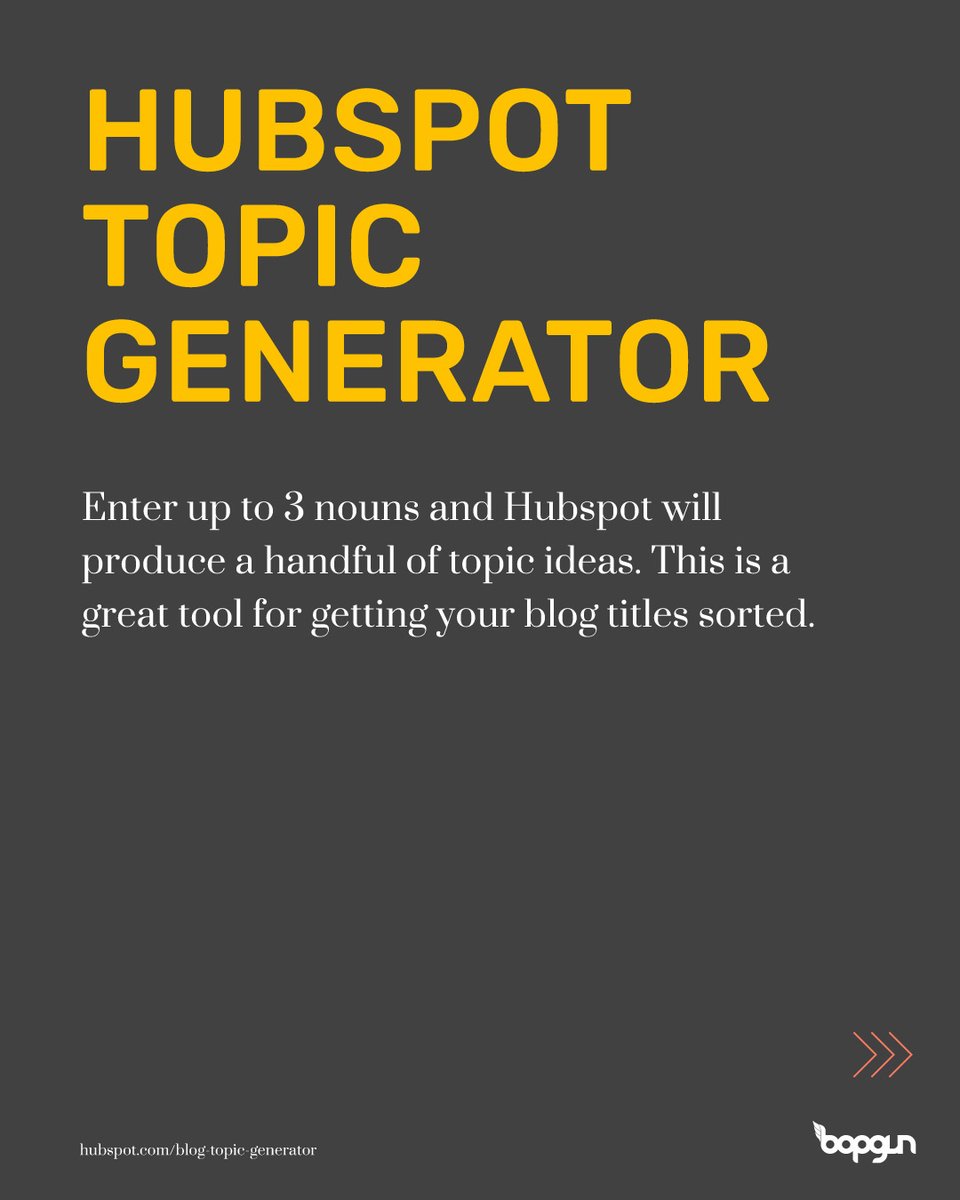 bopgun's tweet image. Writer's block is the worst ✏️
These handy tools help you to come up with new content ideas!
Reply with your favourite content tools...
#toptips #contentgenerator #ubersuggest #buzzsumo #contentideas #neilpatel #hubspot
