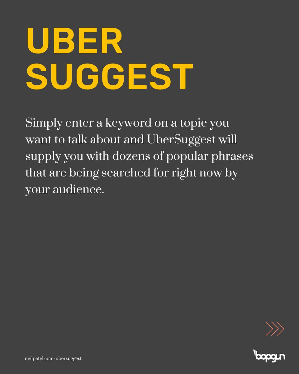 bopgun's tweet image. Writer's block is the worst ✏️
These handy tools help you to come up with new content ideas!
Reply with your favourite content tools...
#toptips #contentgenerator #ubersuggest #buzzsumo #contentideas #neilpatel #hubspot