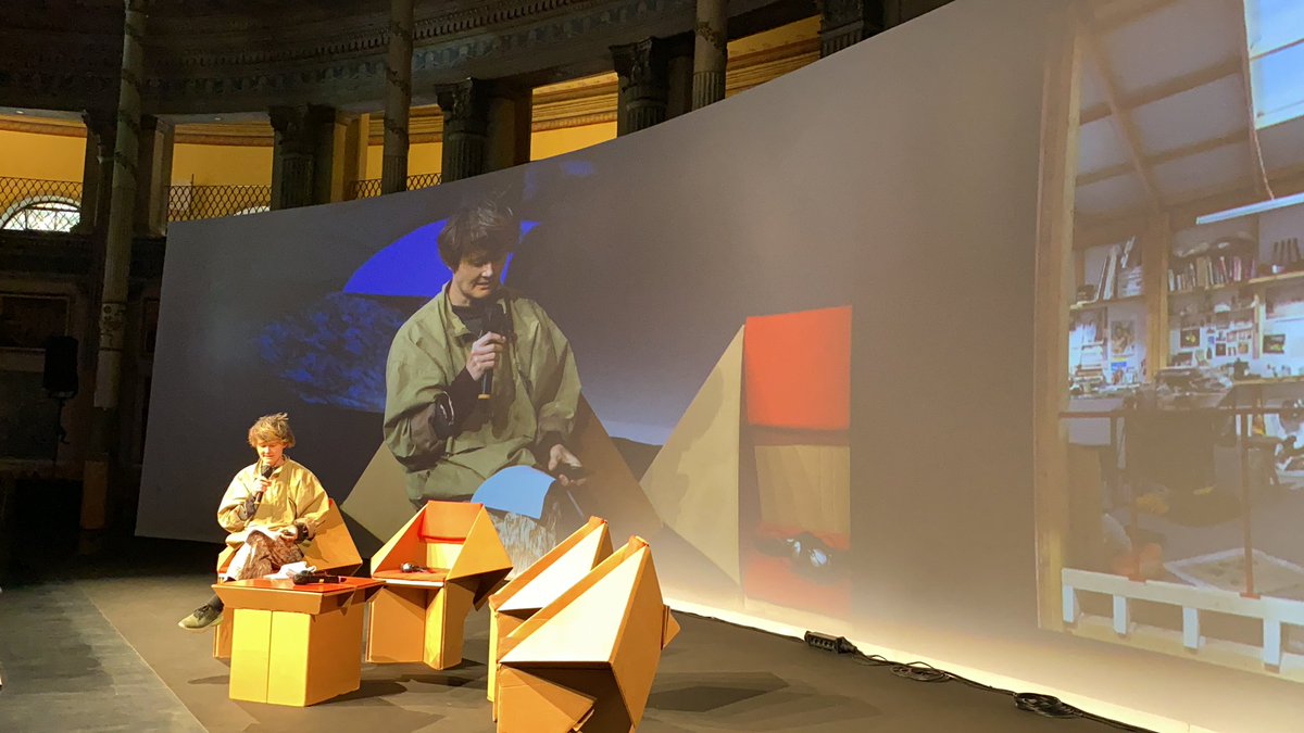 architettiroma's tweet photo. “Spazi sfumati e complessi, arricchiti dalle attività umane che plasmano i luoghi. Luoghi di mediazione nella forma e nella sostanza, più che di conflitto”. Così #FranEdgerley di #Assemble a #SPAM2020 https://t.co/T7EC54uu1s