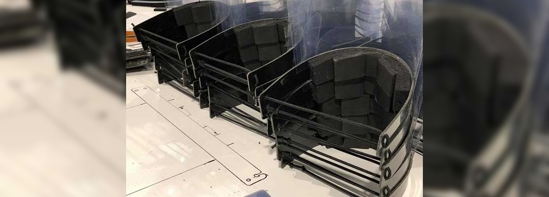 IndustriaCovid's tweet photo. #Broncesval - Fabricación de viseras para protección `del personal sanitario. https://t.co/AIQYKrZqhs #IndustriavsCovid #covid19ESP #RibaMecanizados https://t.co/JwJFAAAY2k