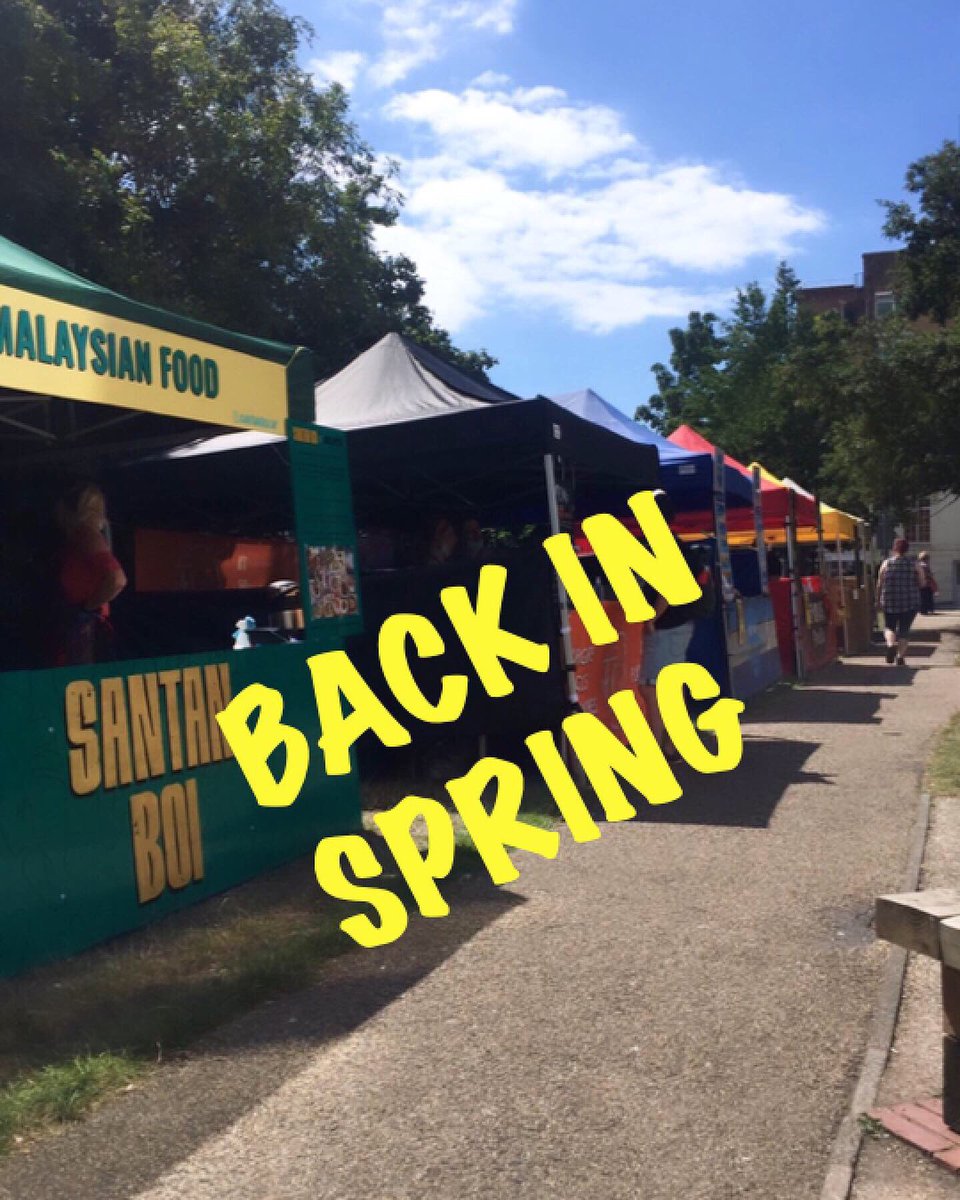 While lots of our Friday customers who work around <a href="/BrighthelmURC/">Brighthelm Centre</a> are currently WFH, we’re having a little break until we reopen in the Spring. Lots traders are delivering or popping up at small events, so please show your love. It’s been a 💩 2020. See ya soon x #Brighton #hove